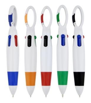 Kugelschreiber 4 farbig